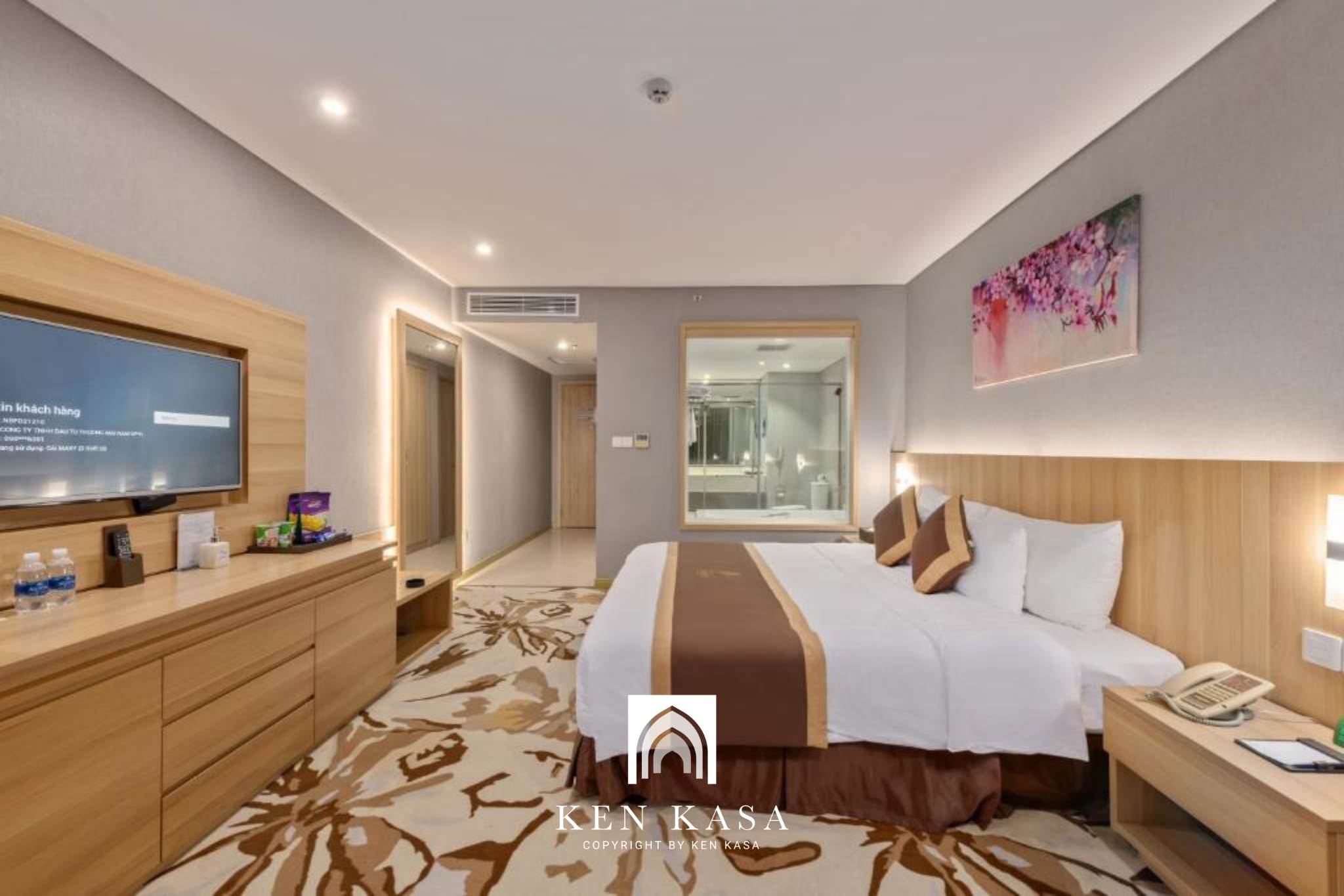 Phòng nghỉ hiện đại  tại The Reed Ninh Bình Hotel 